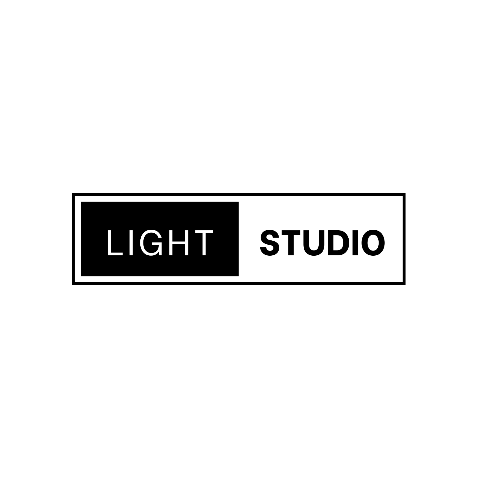 Black & White Minimalist Business Logo